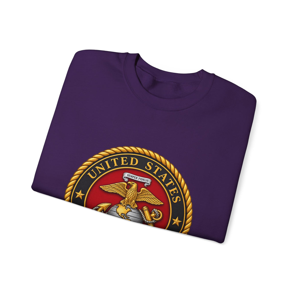 U.S. Marine Corps Emblem - Crewneck Sweatshirt