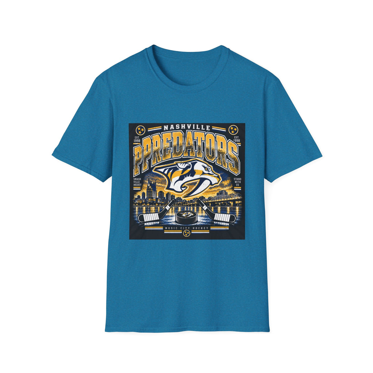 Nashville Predators Music City - Classic Tee