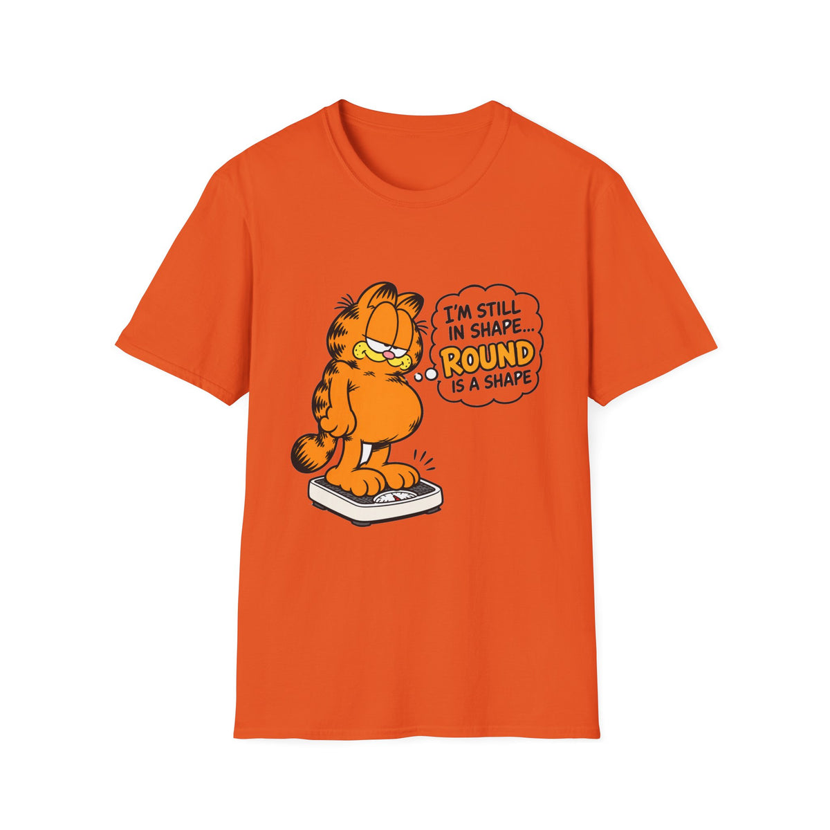 Round Shape Garfield - Classic Tee