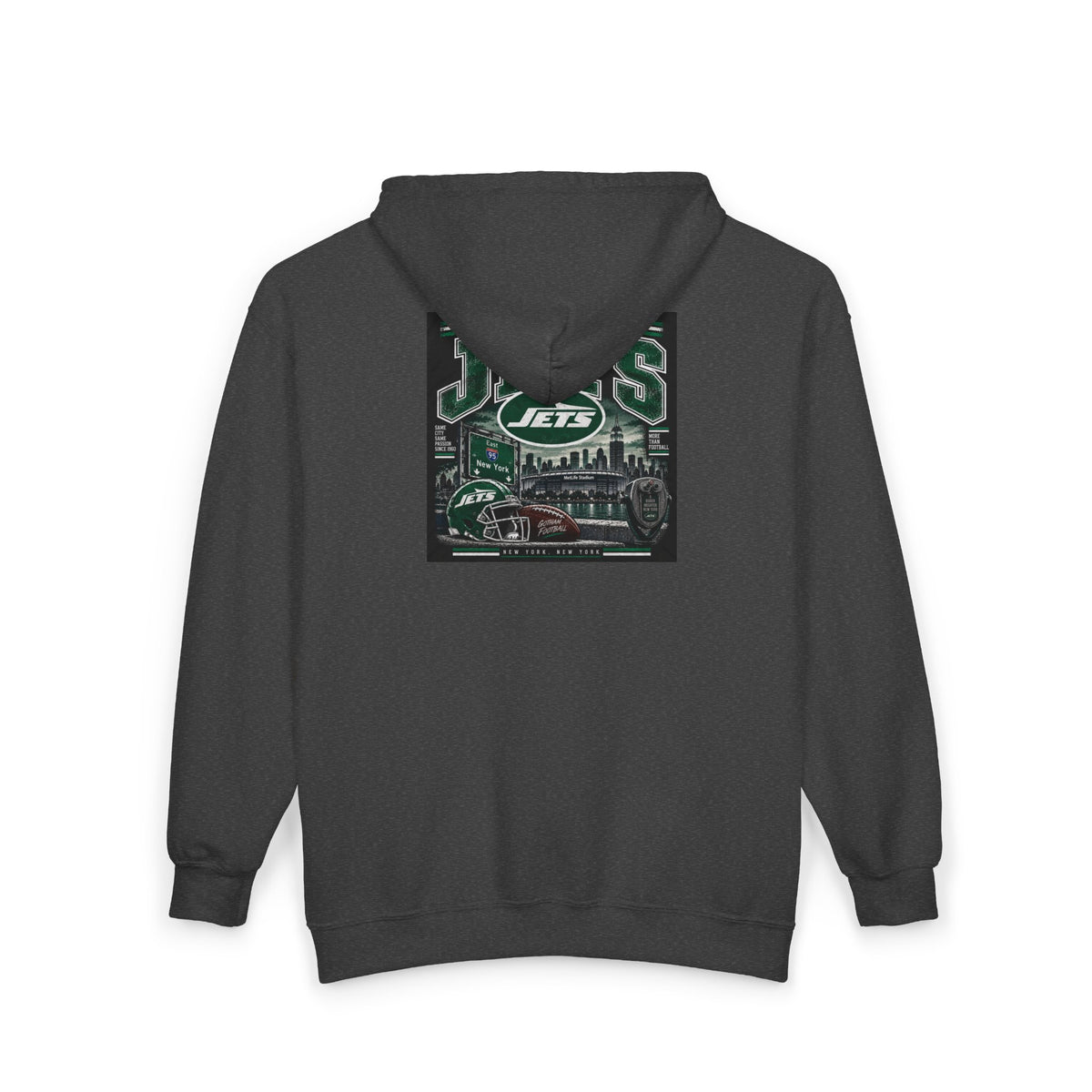 New York Jets - Full-Zip Hooded Sweatshirt