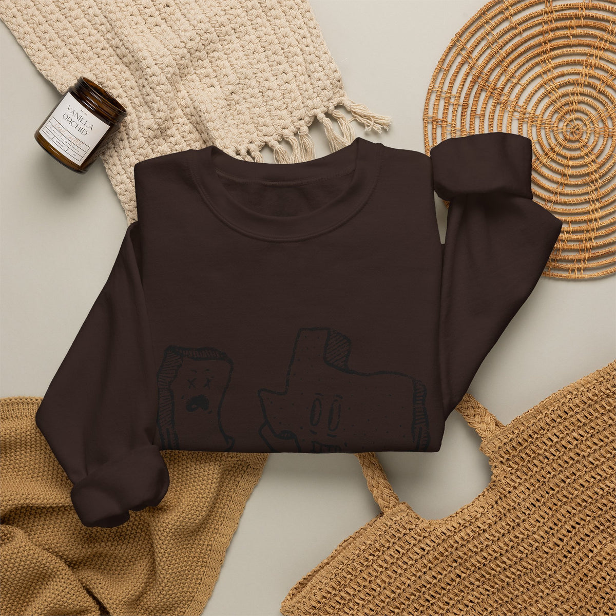 Texas v California - Crewneck Sweatshirt