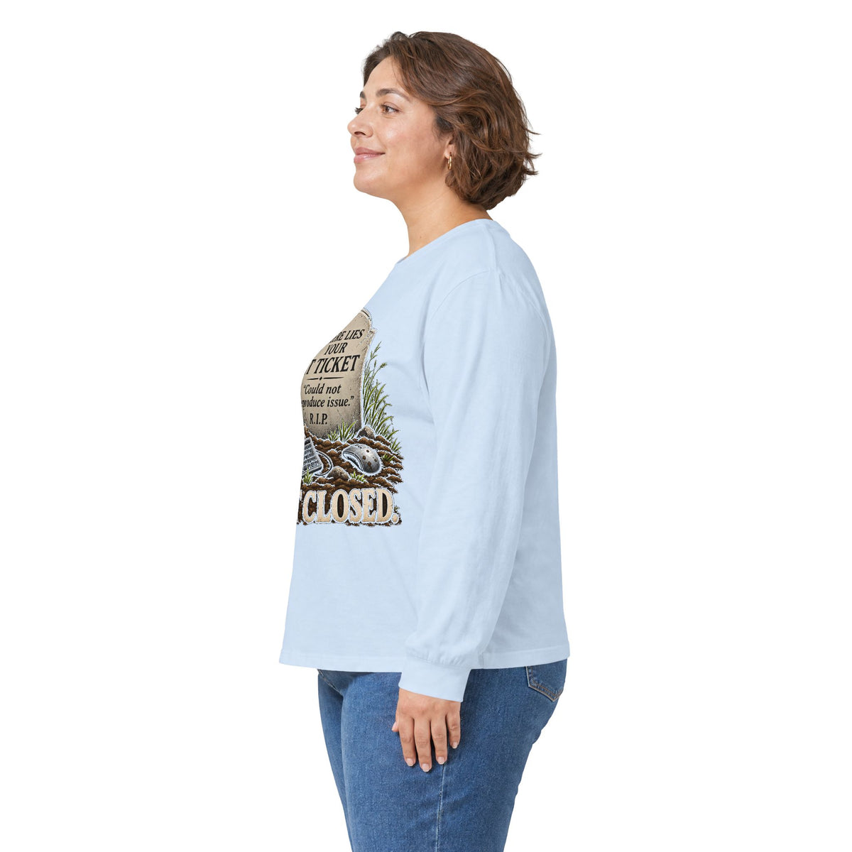 Ticket Closed - Unisex Ultra Cotton Long Sleeve Tee
