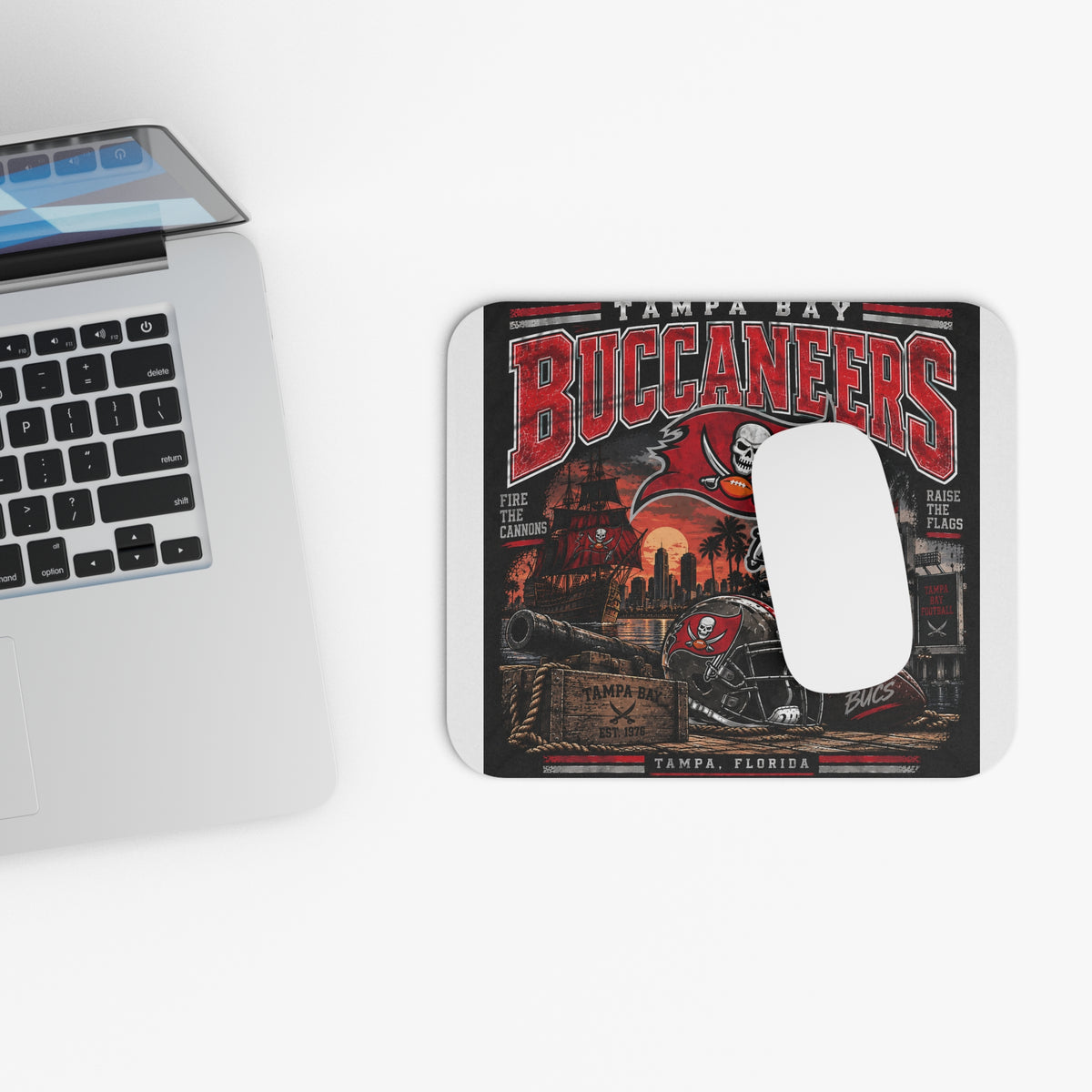 Tampa Bay Buccaneers Pirate Heritage - Mouse Pad