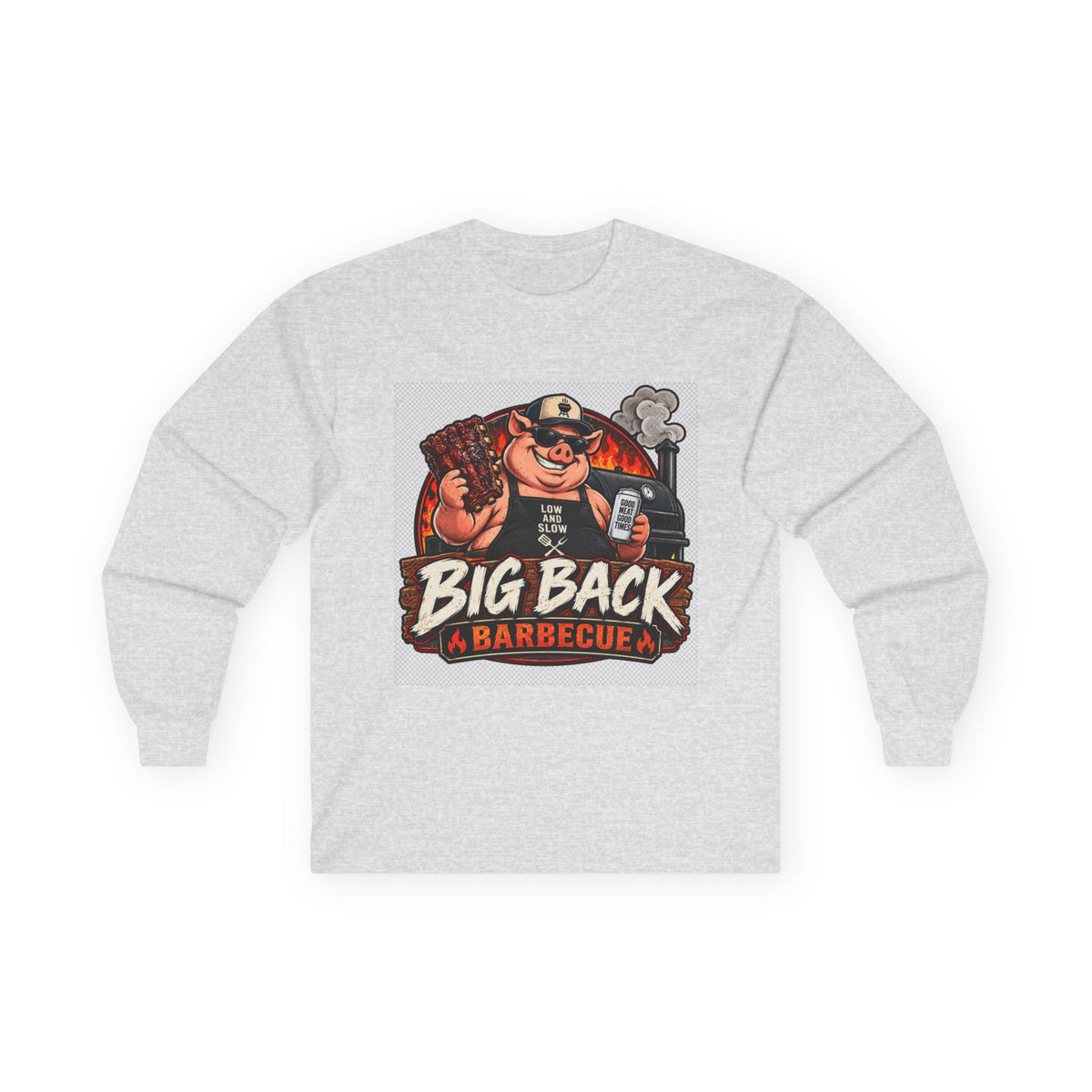Big Back Barbecue - Unisex Ultra Cotton Long Sleeve Tee