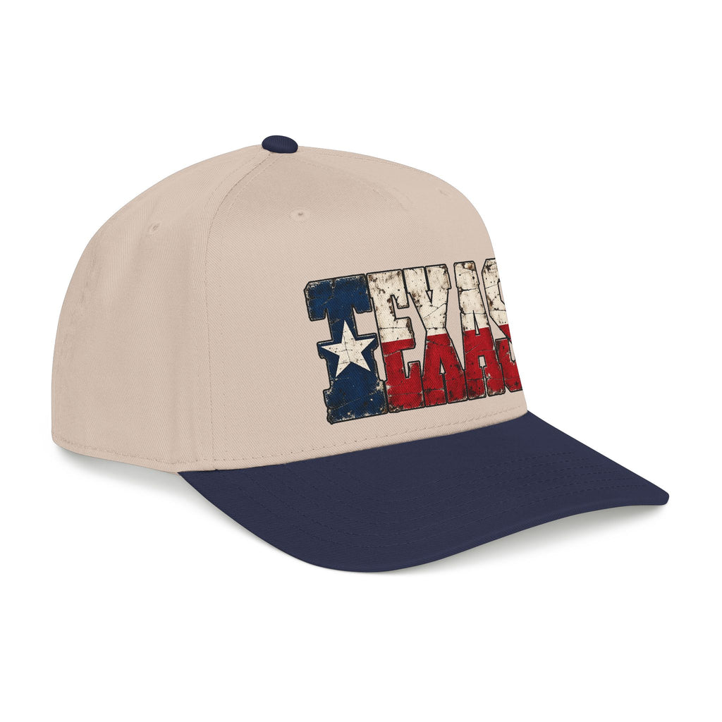 Texas Flag Block Letters - OTTO Baseball Hat