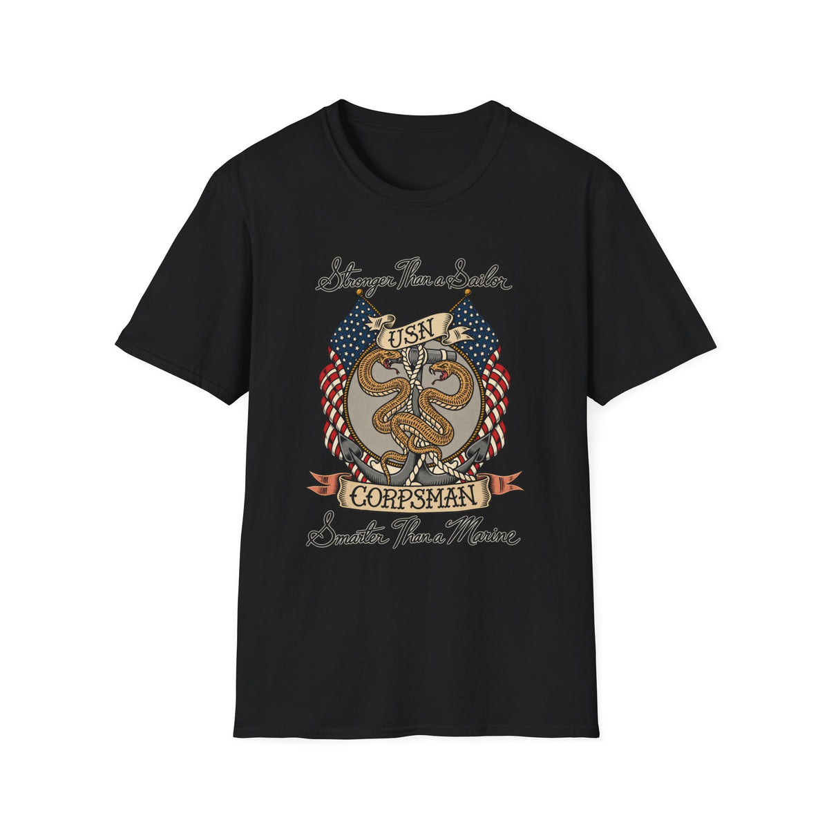 Corpsman Pride Crest - Classic Tee
