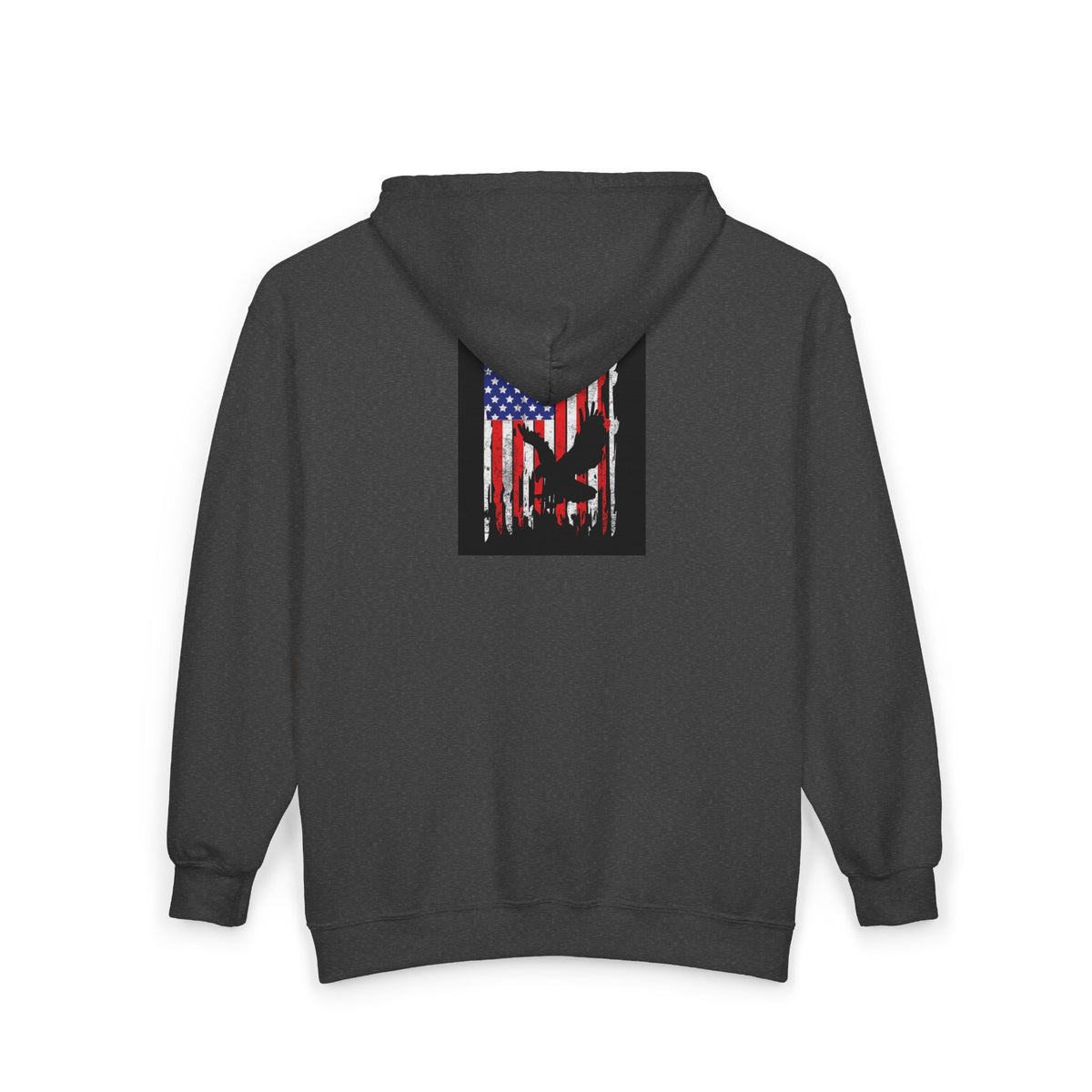 Old Glory Eagle - Full-Zip Hooded Sweatshirt