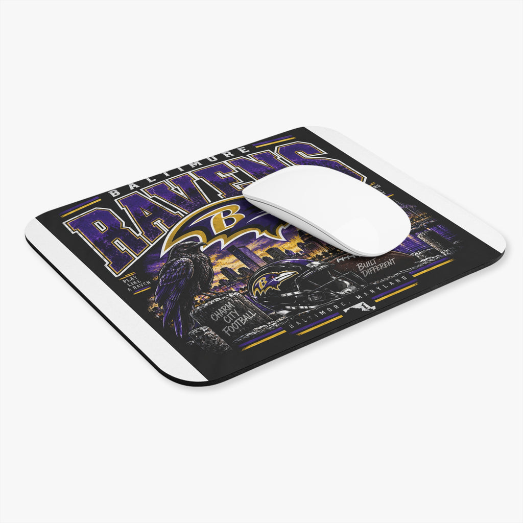 Baltimore Ravens Skyline Tee - Mouse Pad
