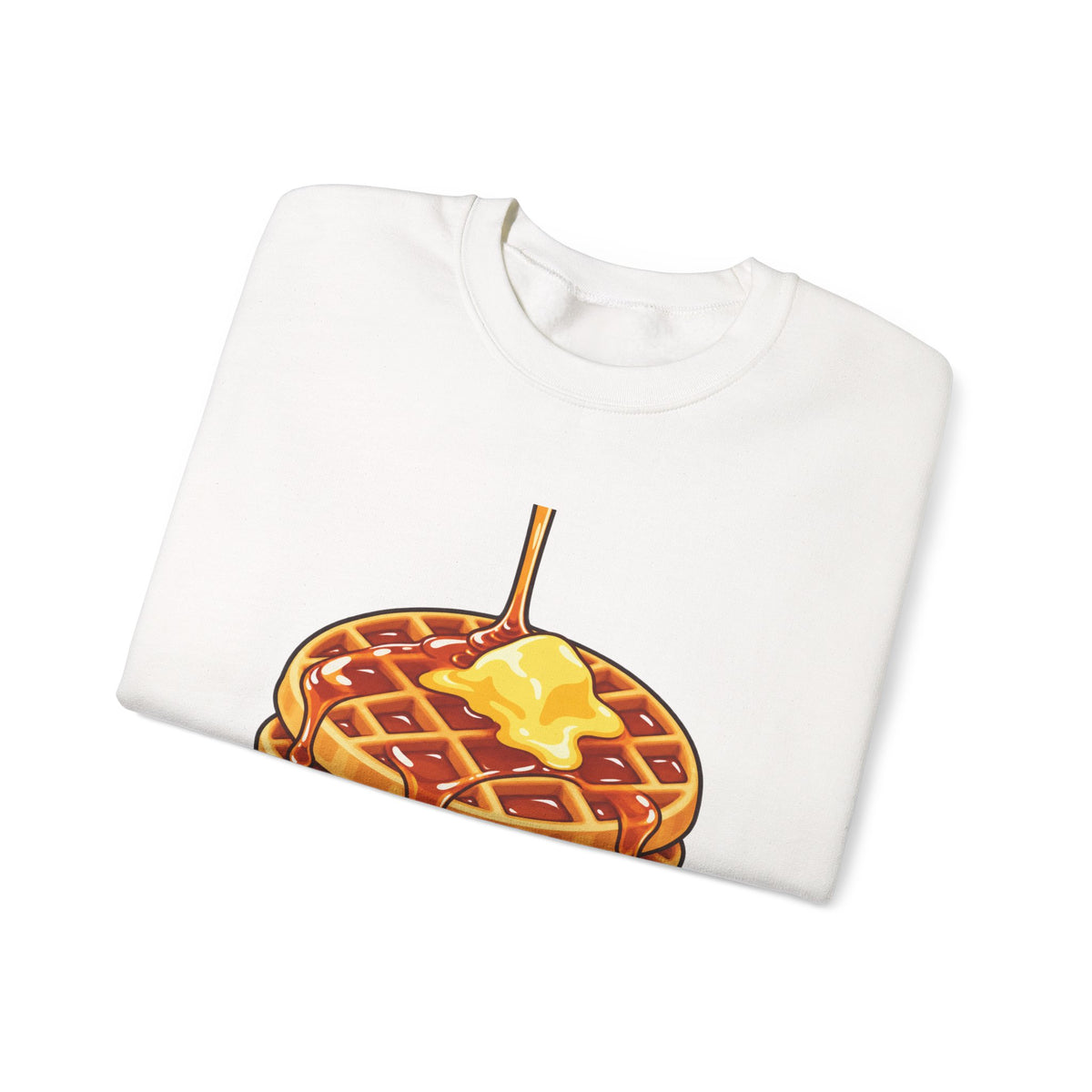 Cartoon Waffles - Crewneck Sweatshirt