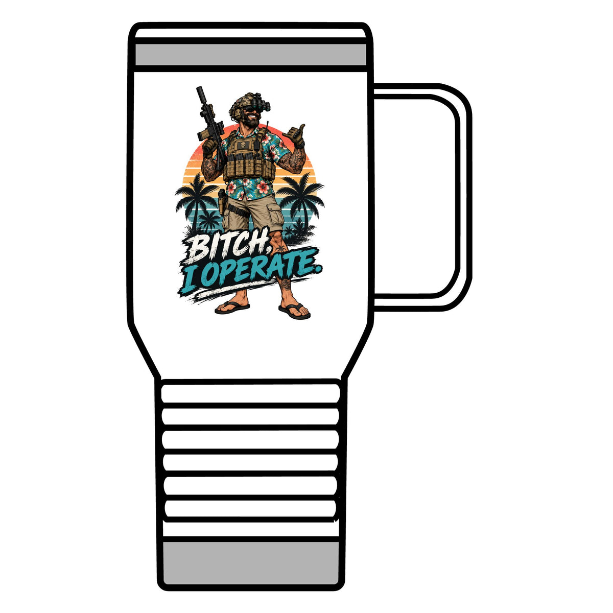 Beach Operator - 20oz Insulated Mug