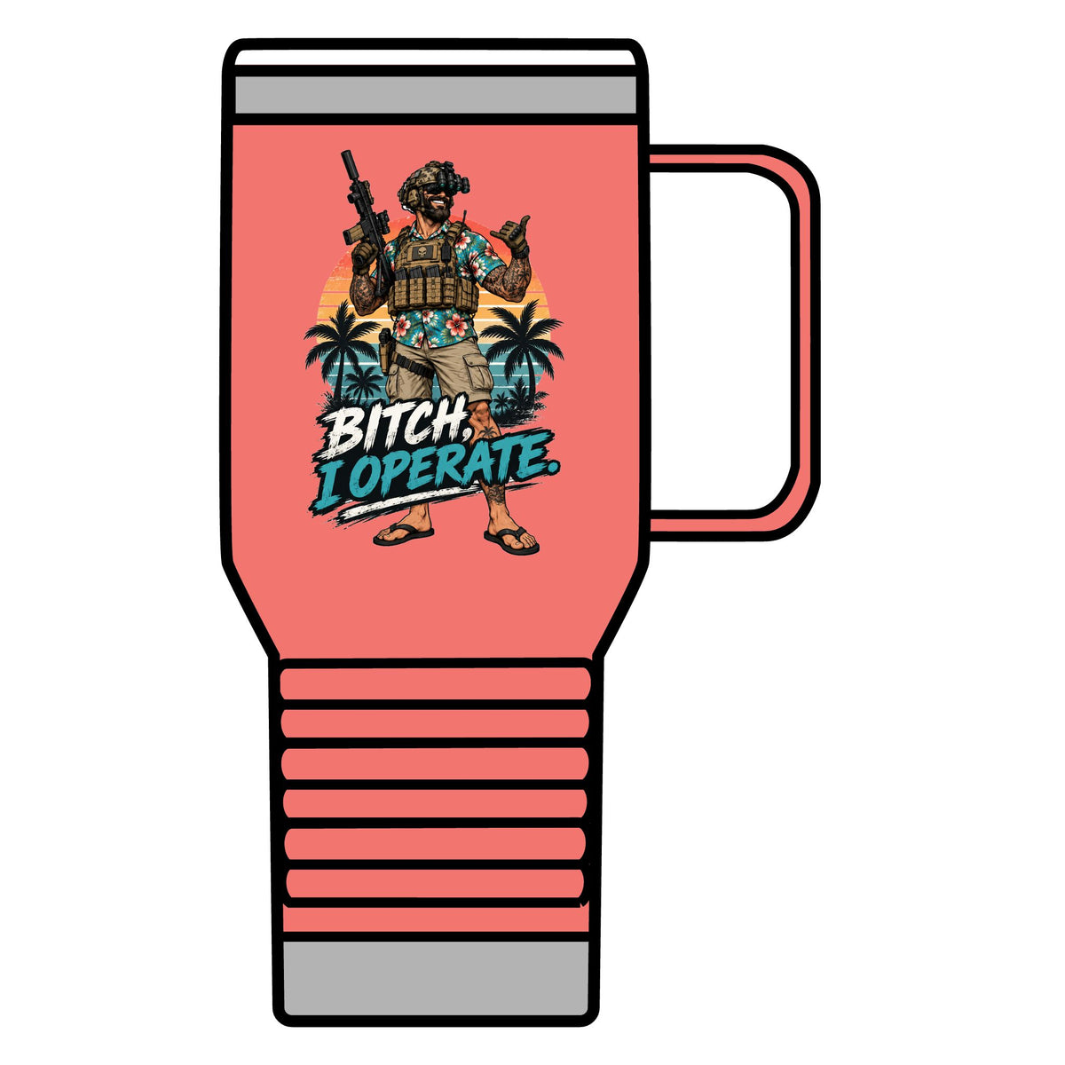 Beach Operator - 20oz Insulated Mug
