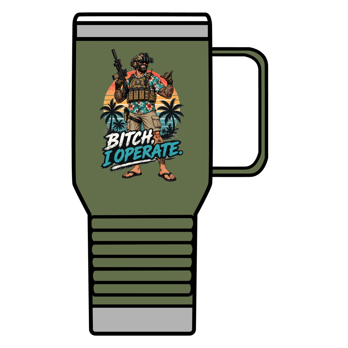 Beach Operator - 20oz Insulated Mug