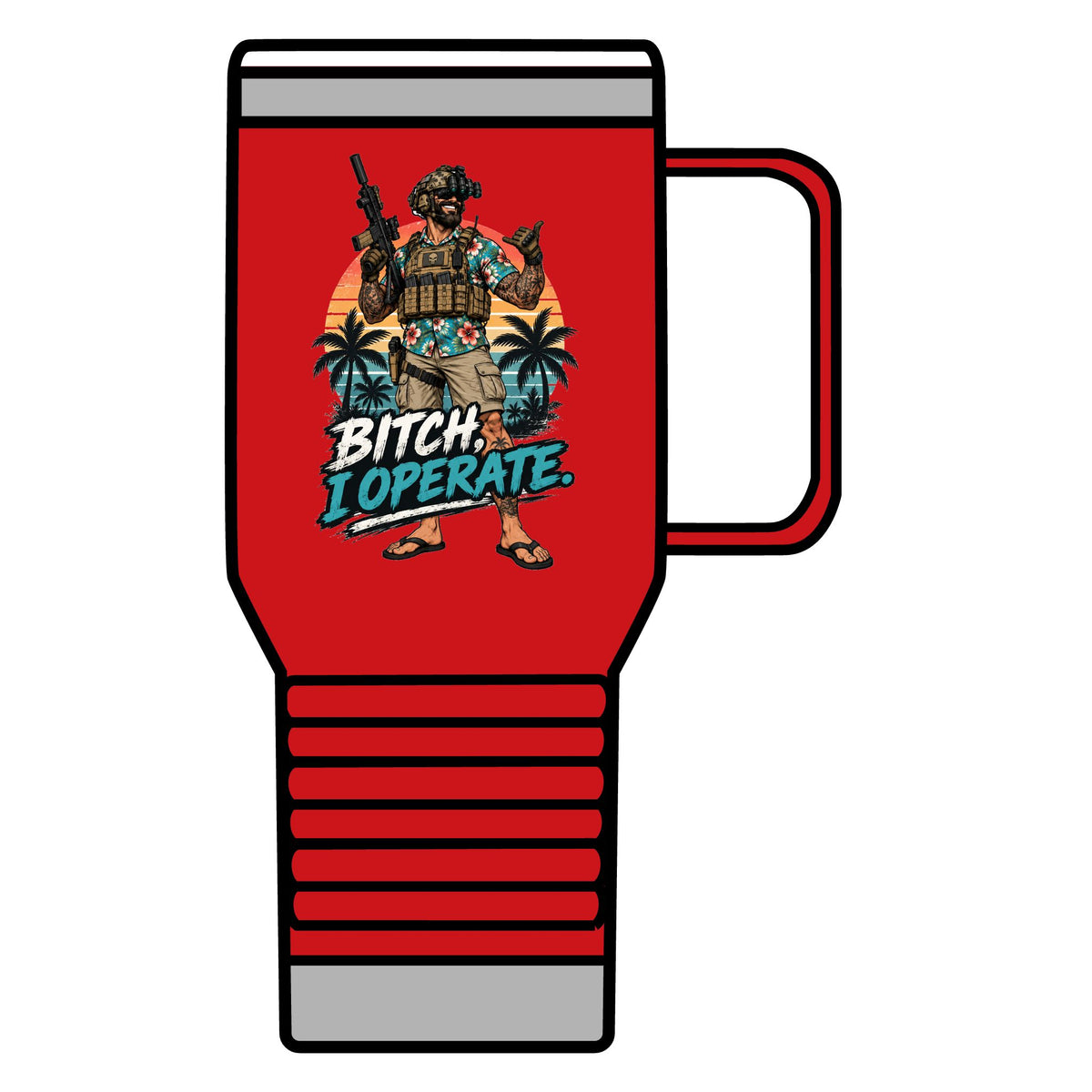 Beach Operator - 20oz Insulated Mug