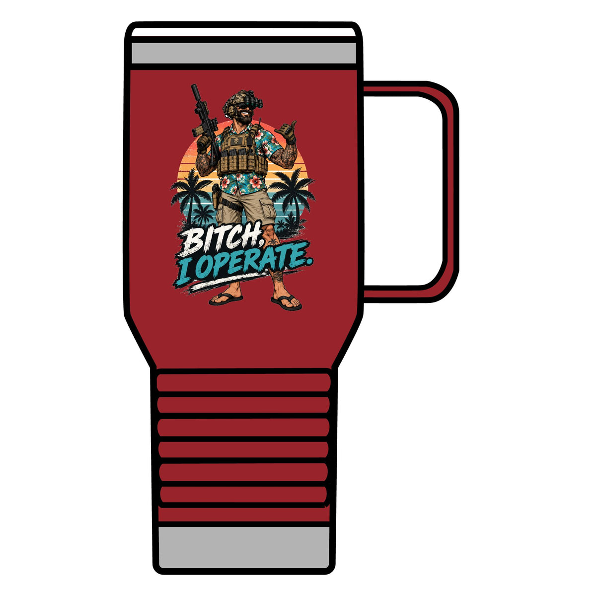 Beach Operator - 20oz Insulated Mug