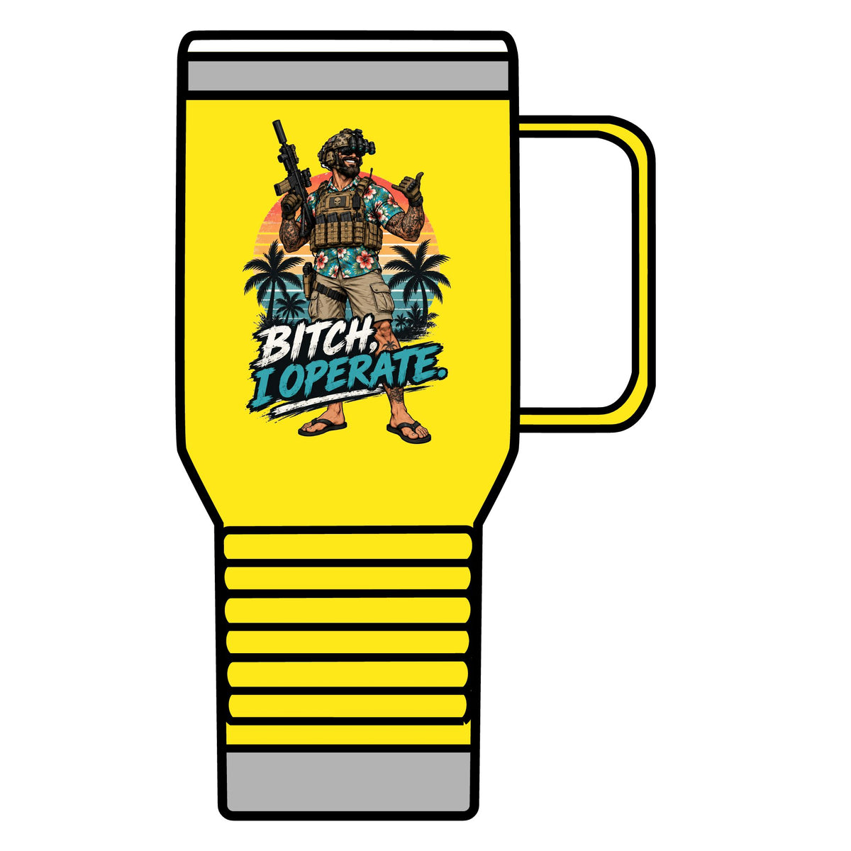Beach Operator - 20oz Insulated Mug