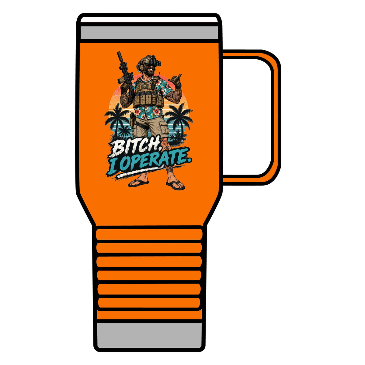 Beach Operator - 20oz Insulated Mug