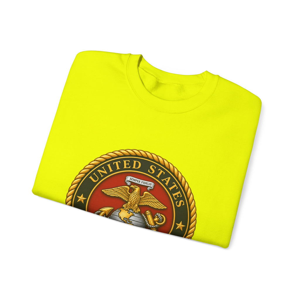 U.S. Marine Corps Emblem - Crewneck Sweatshirt