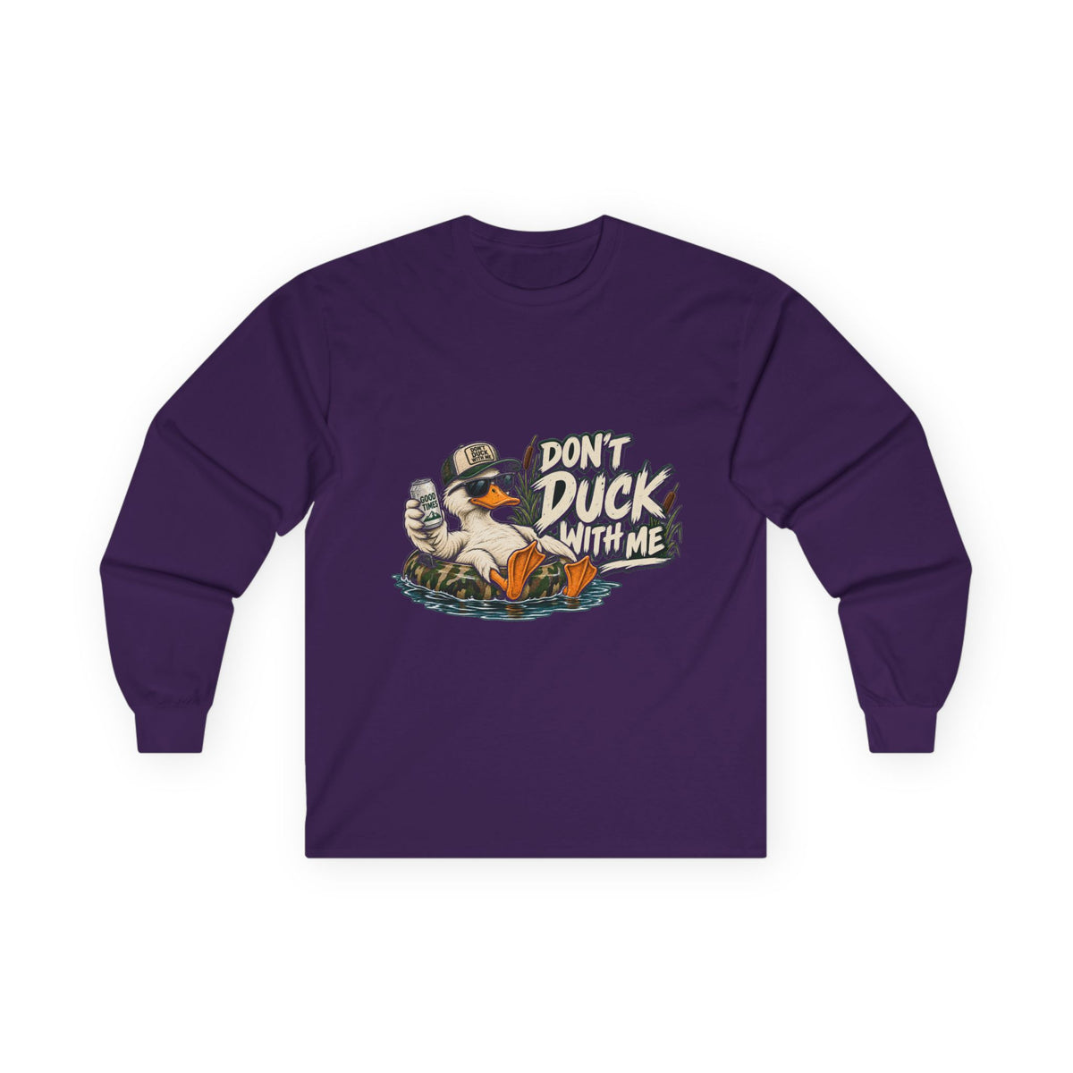 Duck With Me Camo - Unisex Ultra Cotton Long Sleeve Tee