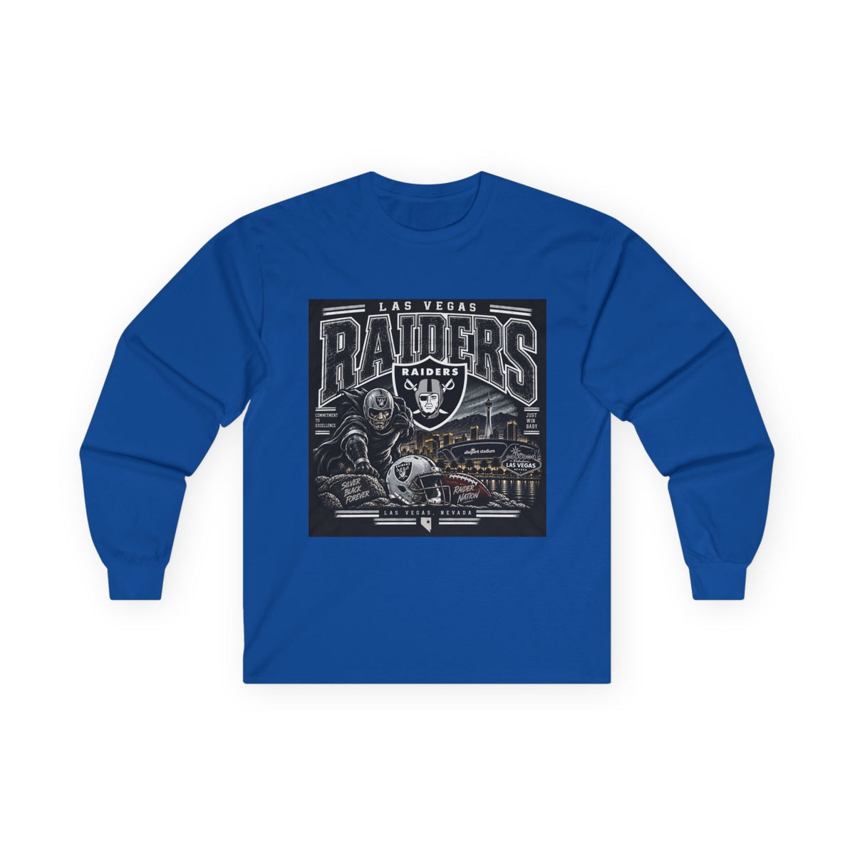 Las Vegas Raiders Nation - Unisex Ultra Cotton Long Sleeve Tee