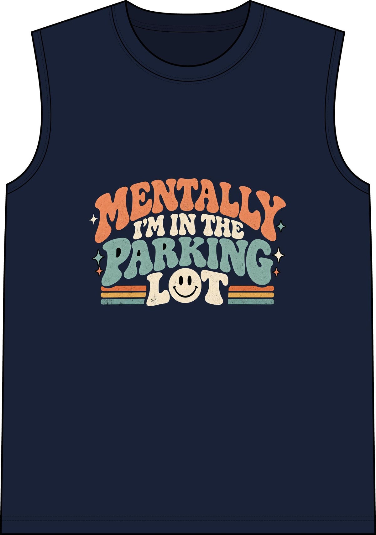 Secretly Plotting Dark Parking - Classic Tank