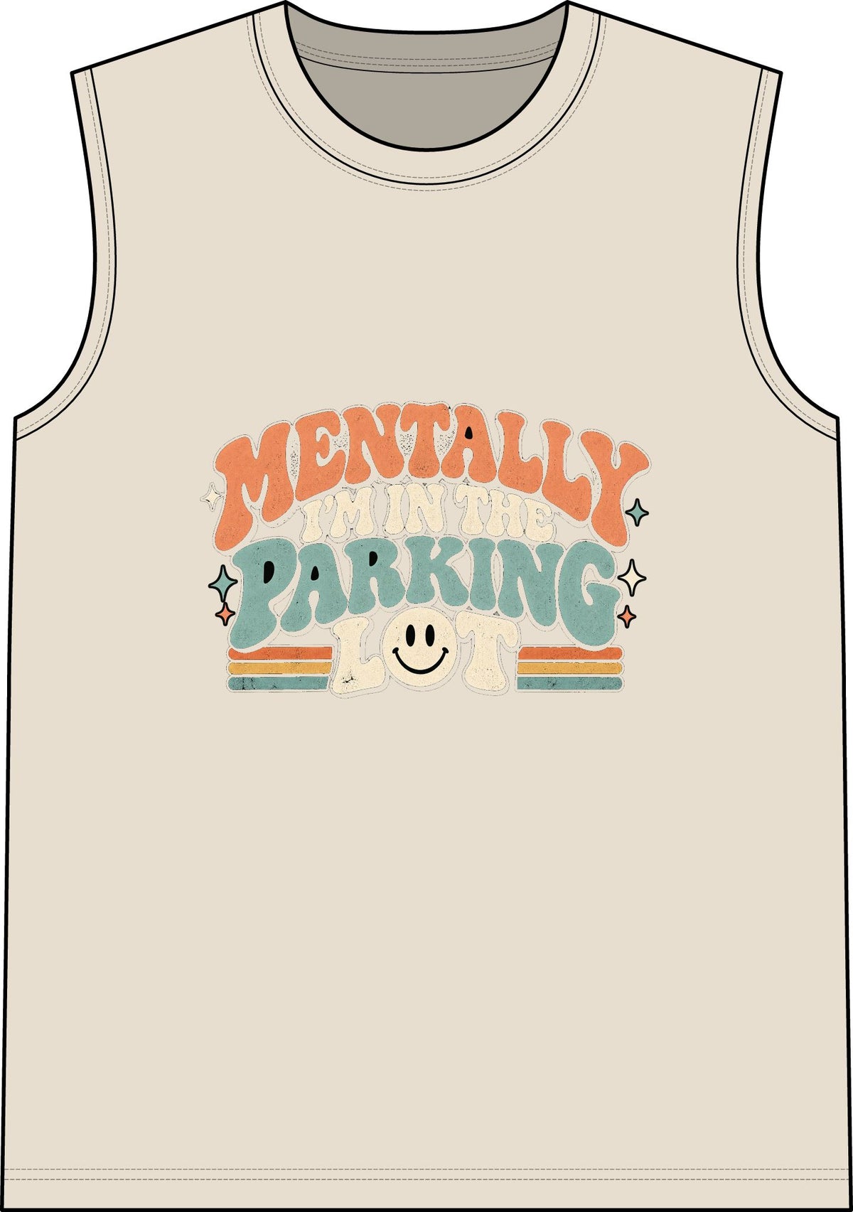 Secretly Plotting Dark Parking - Classic Tank