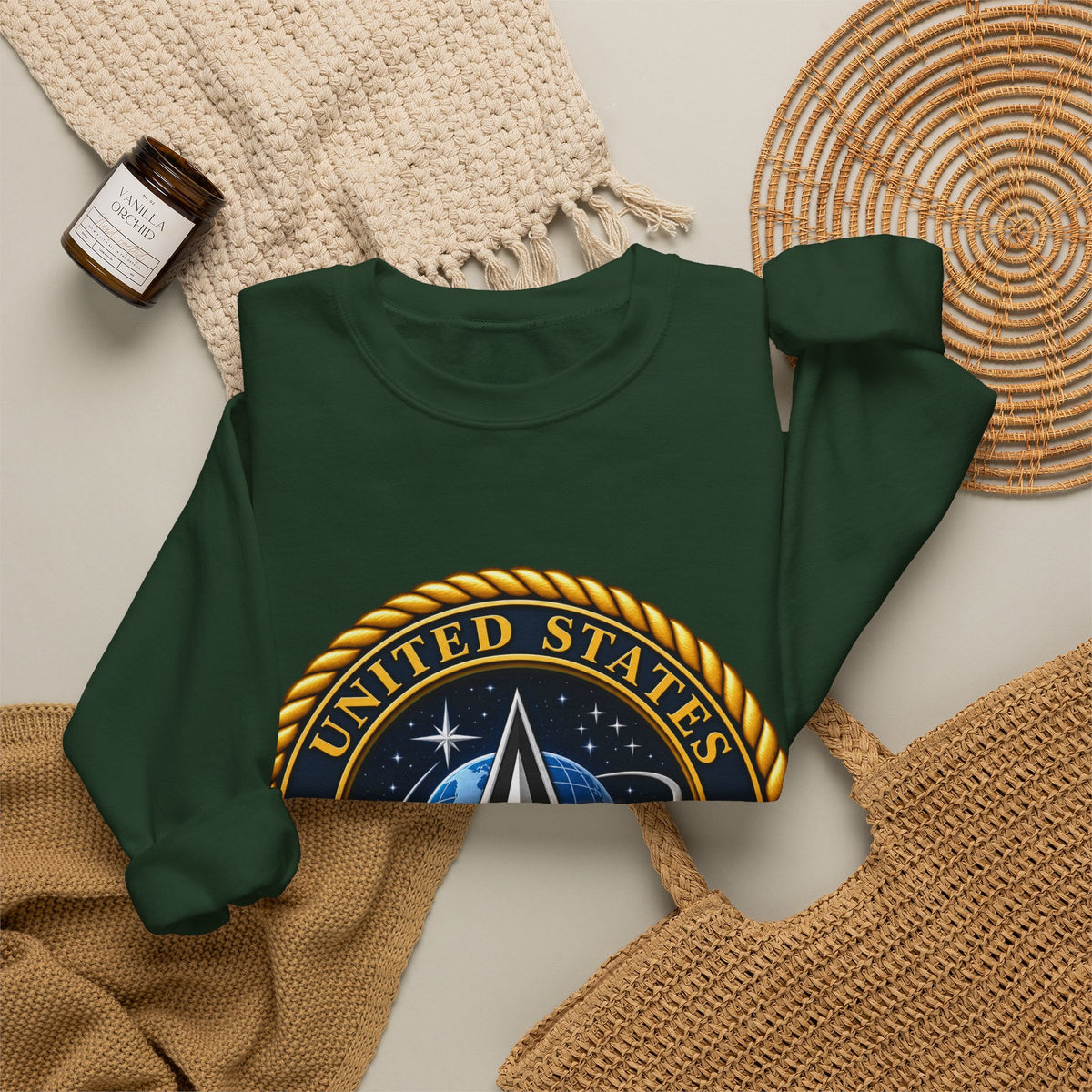 U.S. Space Force Emblem - Crewneck Sweatshirt