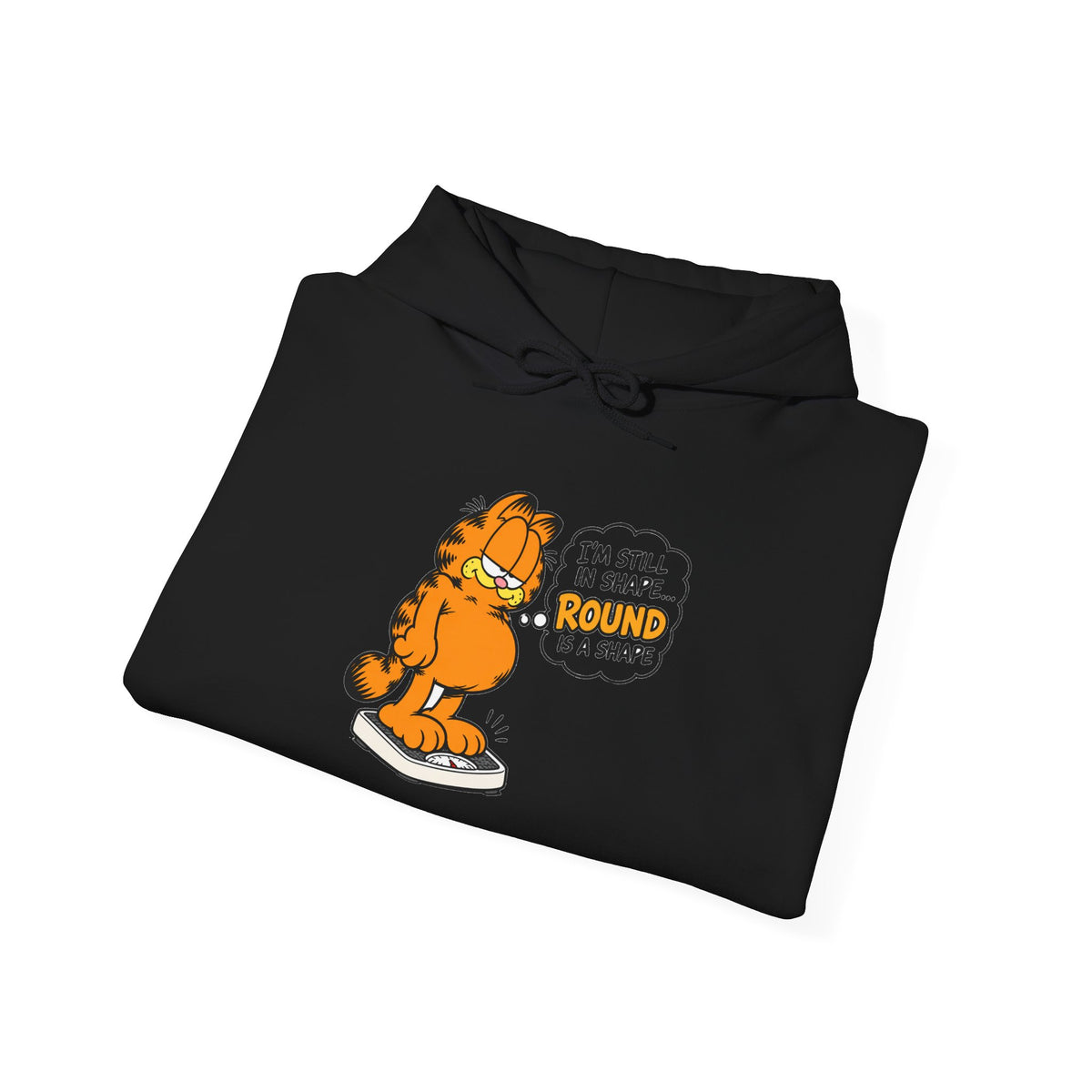 Round Shape Garfield - Hoodie