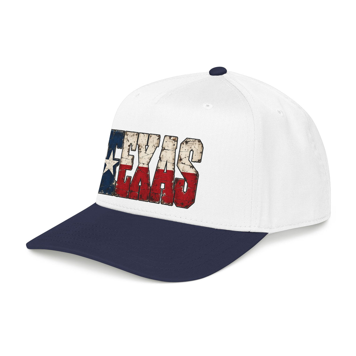 Texas Flag Block Letters - OTTO Baseball Hat