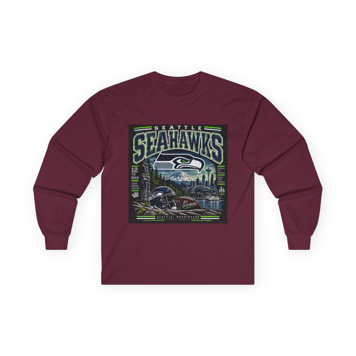 Seattle Seahawks Pride - Unisex Ultra Cotton Long Sleeve Tee
