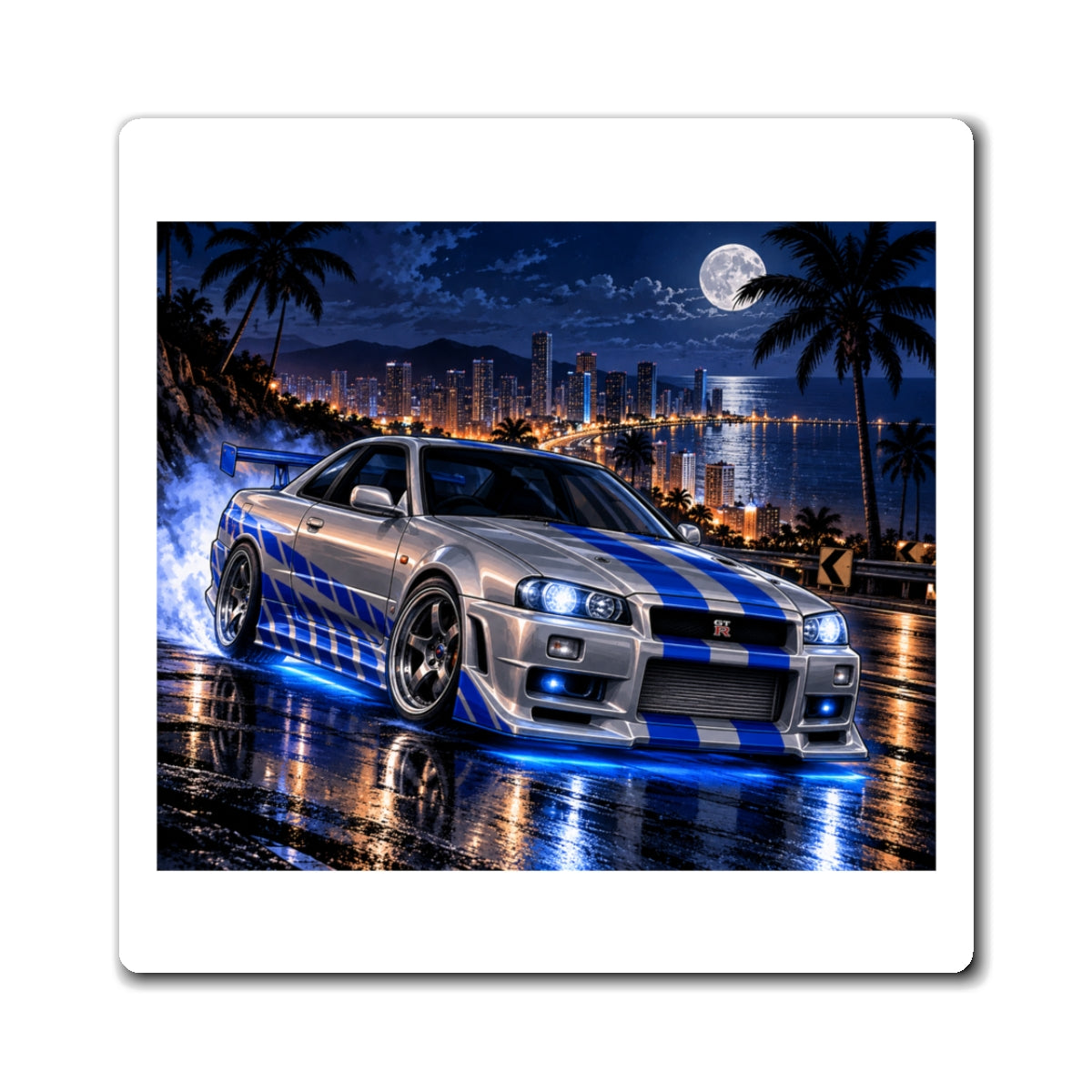 PW Skyline - Magnet