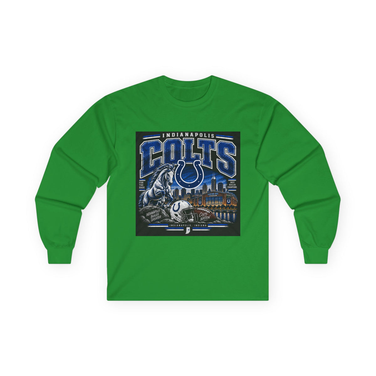 Colts Nation Indianapolis - Unisex Ultra Cotton Long Sleeve Tee