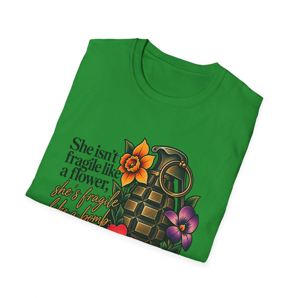 Fragile Like a Bomb - Floral Grenade - Classic Tee