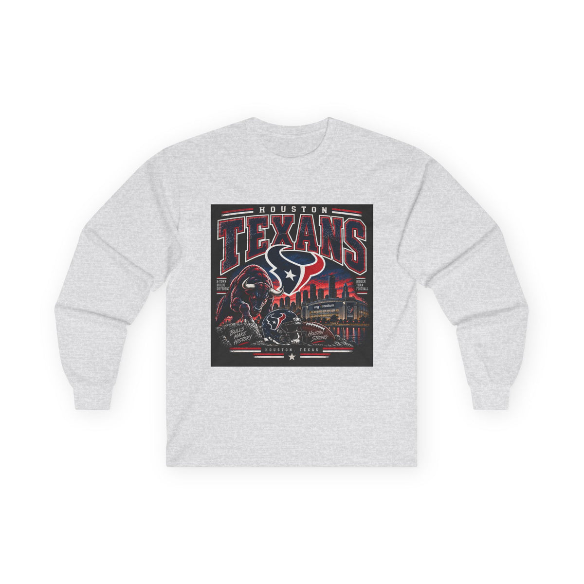 Houston Texans Gridiron Glory - Unisex Ultra Cotton Long Sleeve Tee