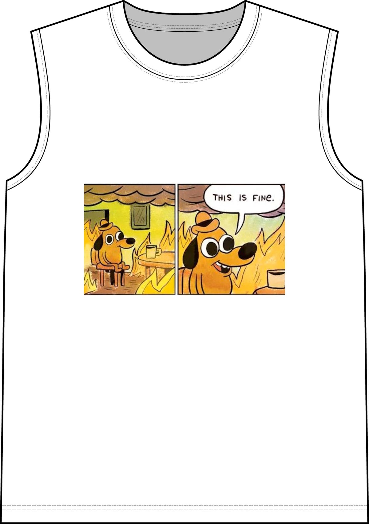 This Is Fine - Classic Tank
