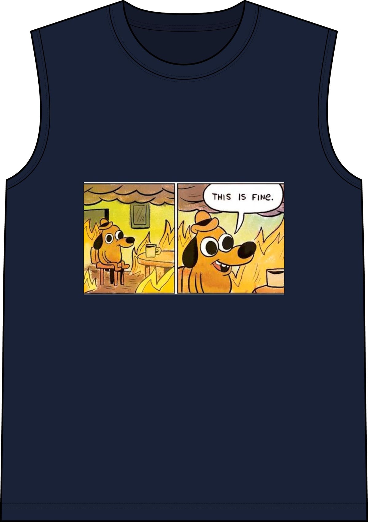 This Is Fine - Classic Tank