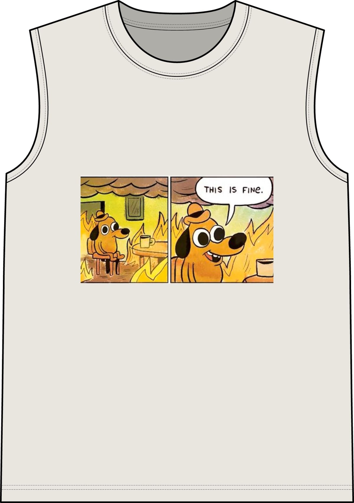 This Is Fine - Classic Tank