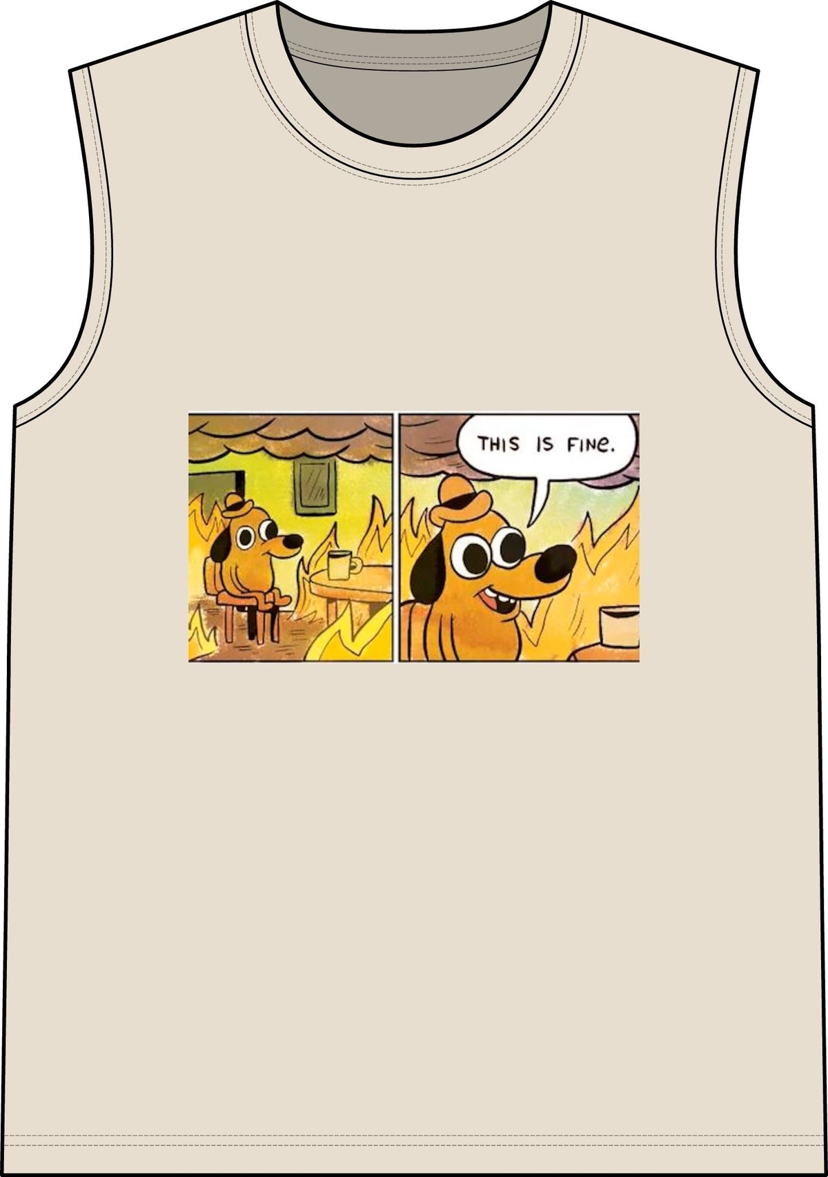 This Is Fine - Classic Tank
