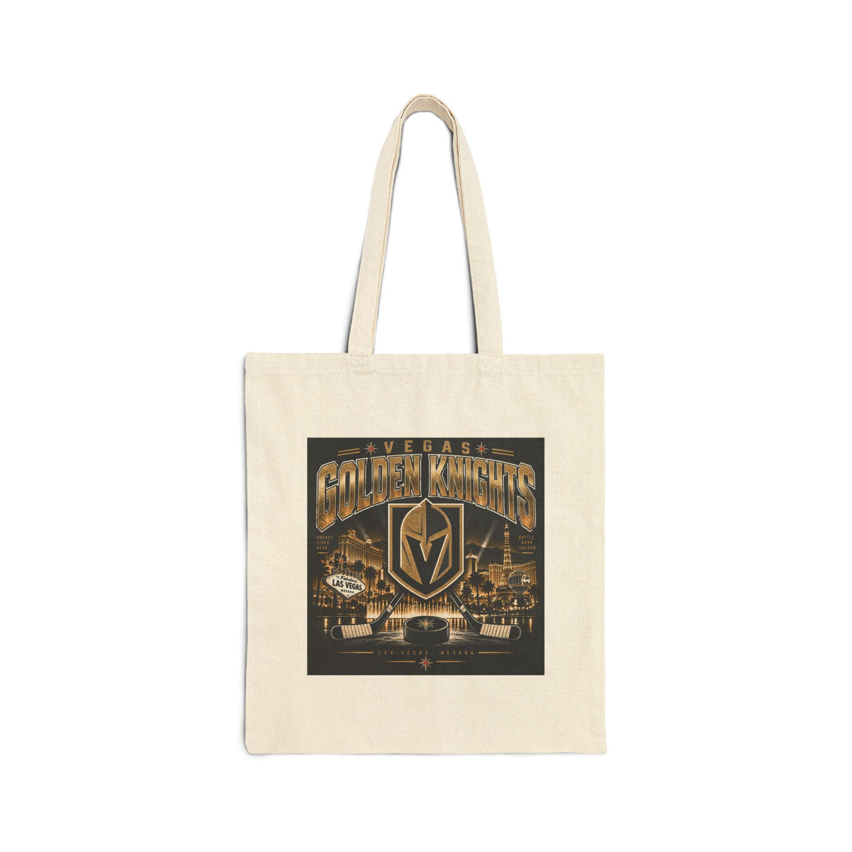 Golden Knights Vegas Nights - Canvas Tote