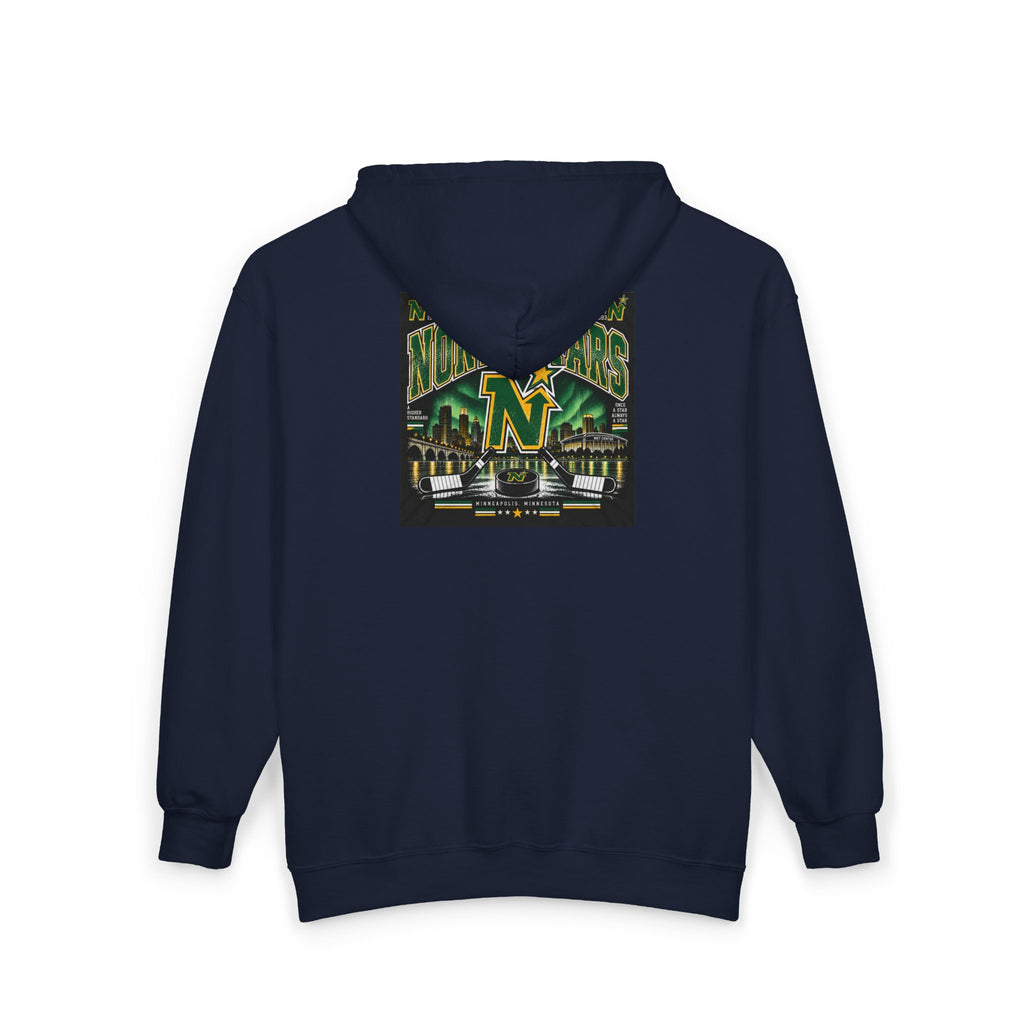 Minnesota North Stars - Full-Zip Hooded Sweatshirt