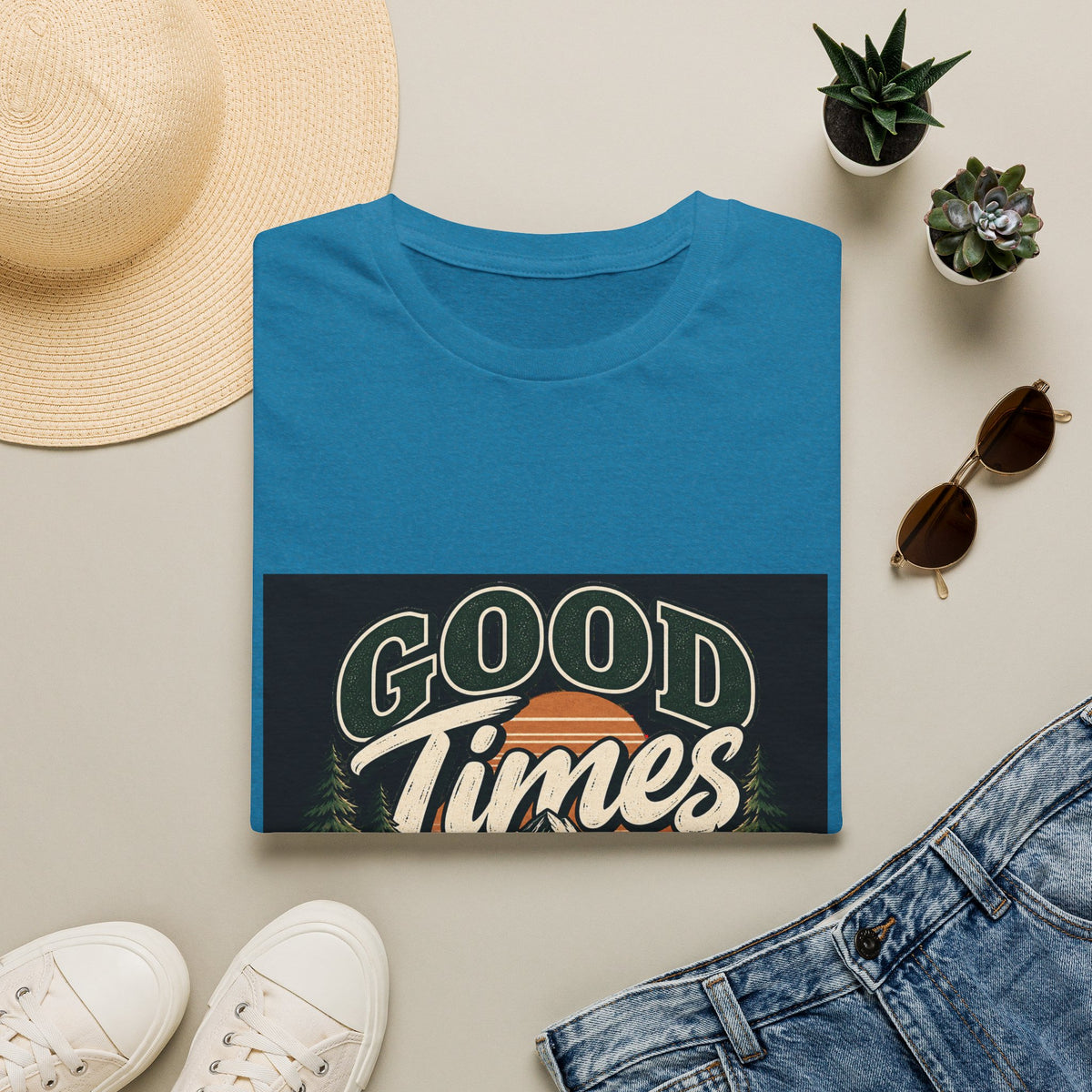 Good Times Questionable Decisions - Classic Tee