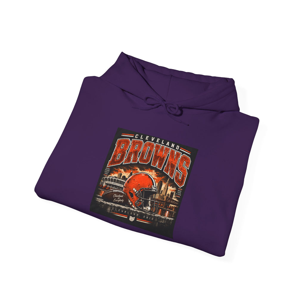Cleveland Browns Skyline - Hoodie