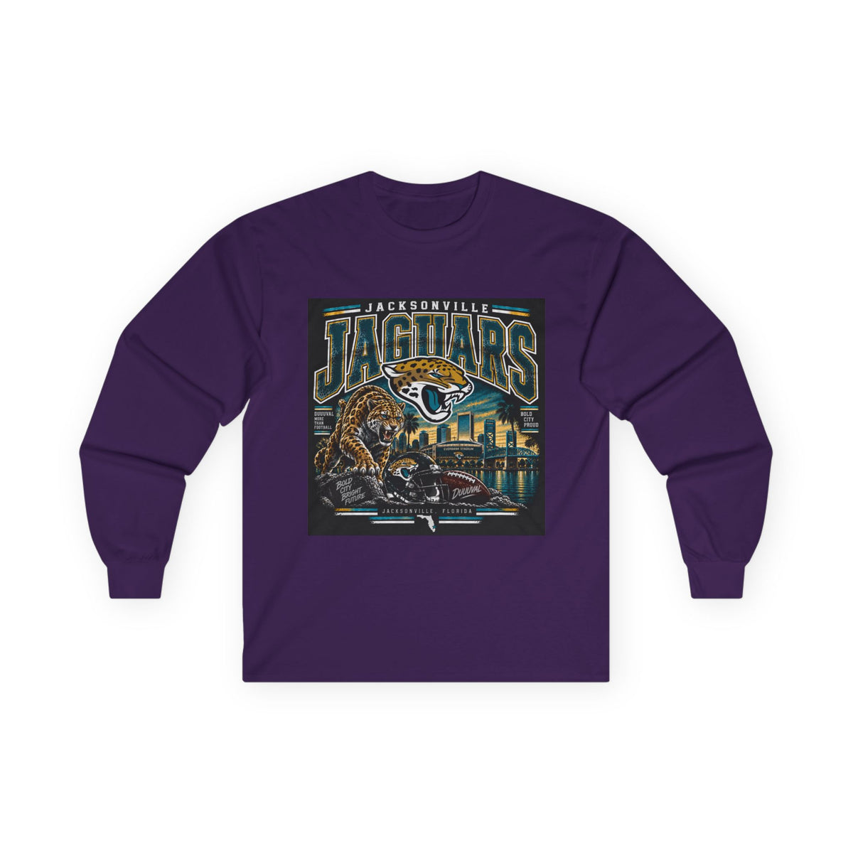 Jacksonville Jaguars Pride - Unisex Ultra Cotton Long Sleeve Tee