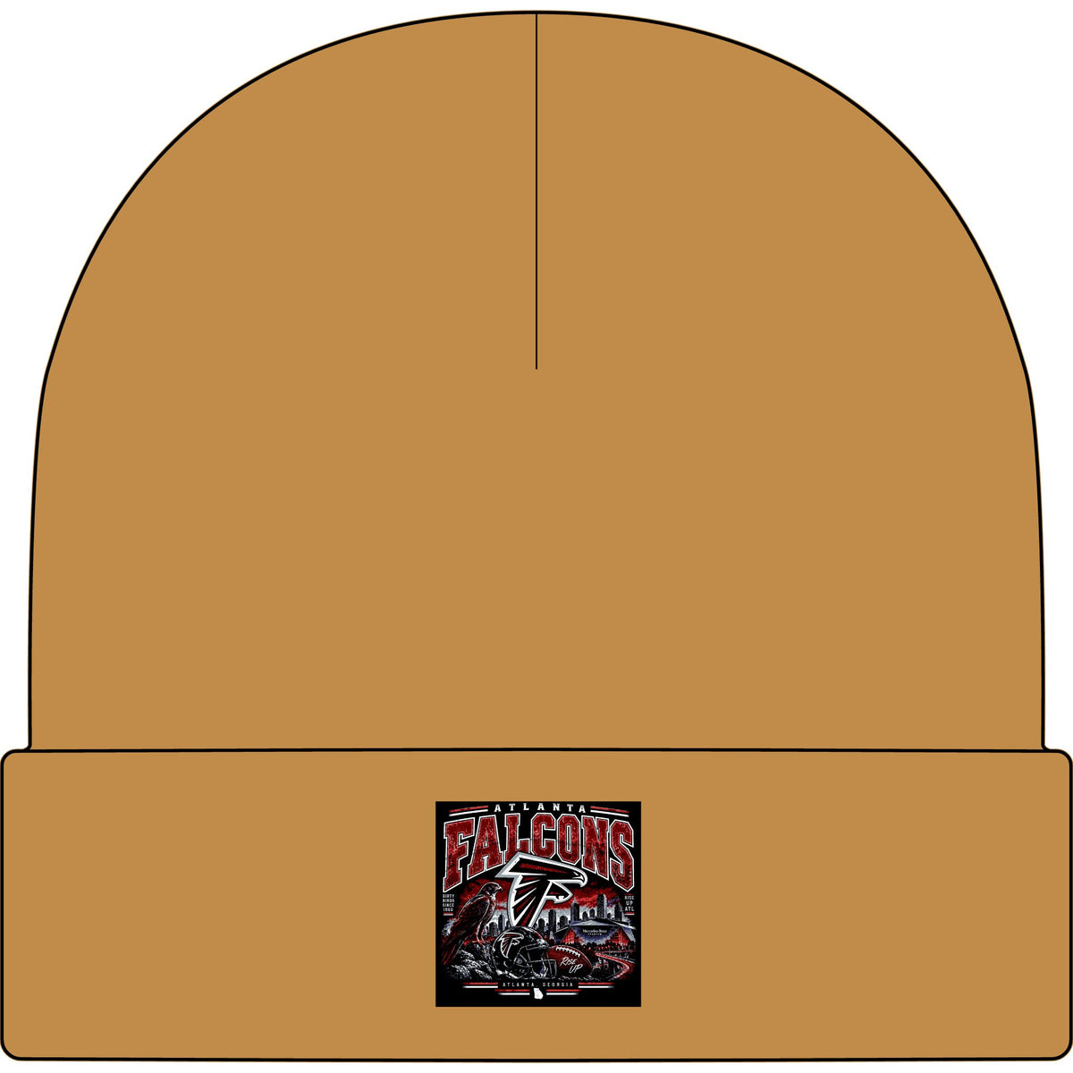 Atlanta Falcons Rise Up - AS Colour 1107 Cuff Beanie