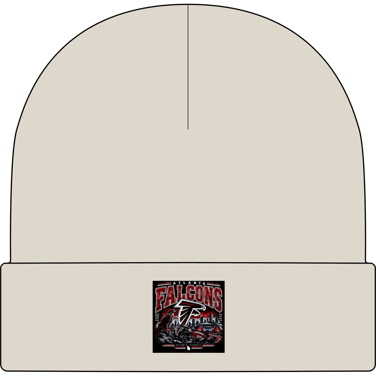 Atlanta Falcons Rise Up - AS Colour 1107 Cuff Beanie