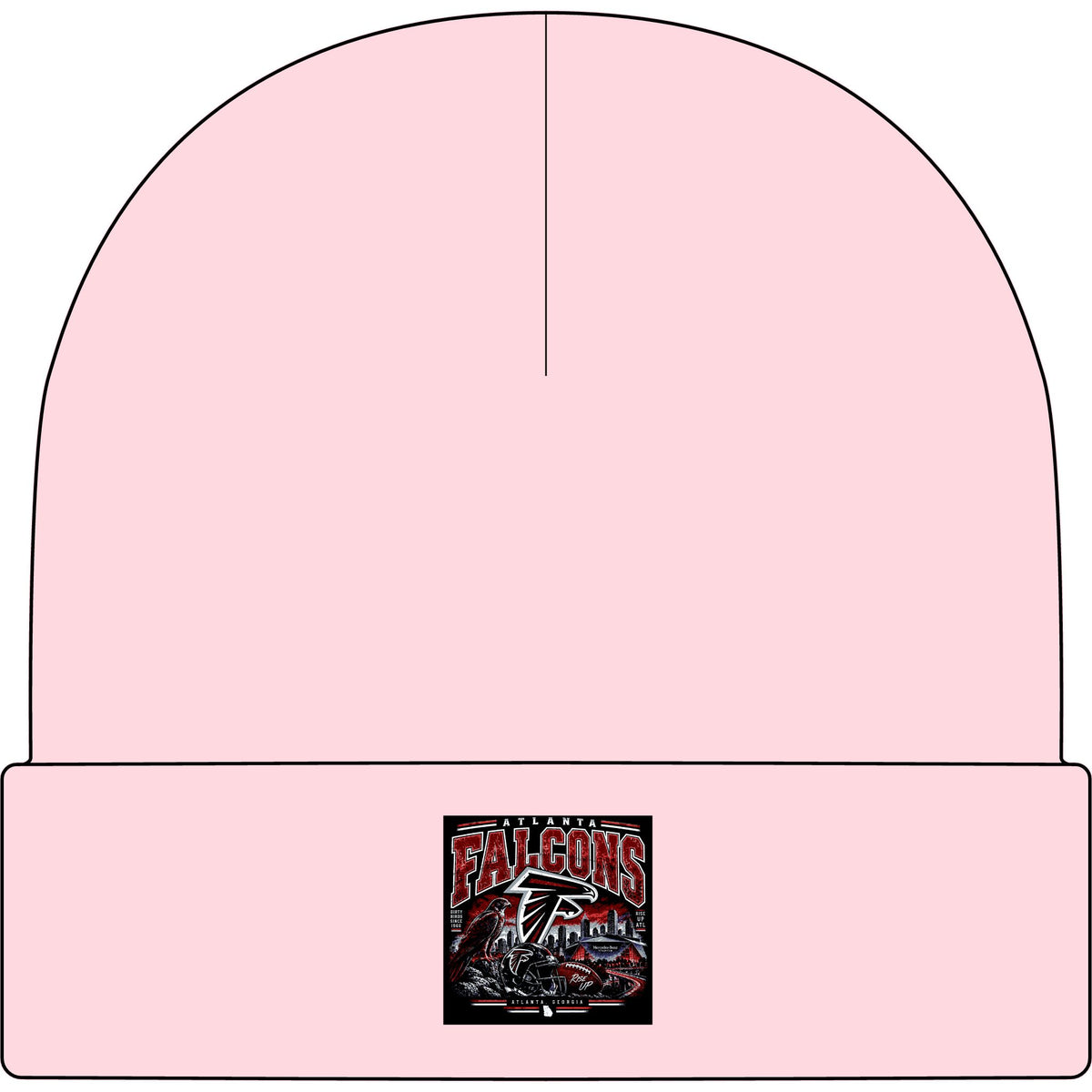 Atlanta Falcons Rise Up - AS Colour 1107 Cuff Beanie