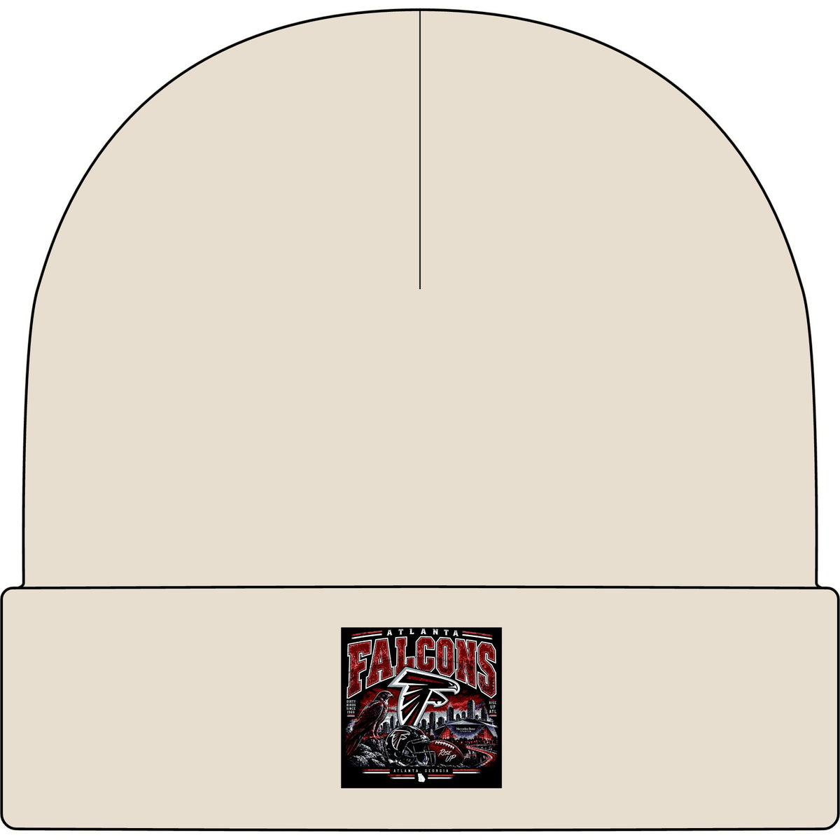 Atlanta Falcons Rise Up - AS Colour 1107 Cuff Beanie