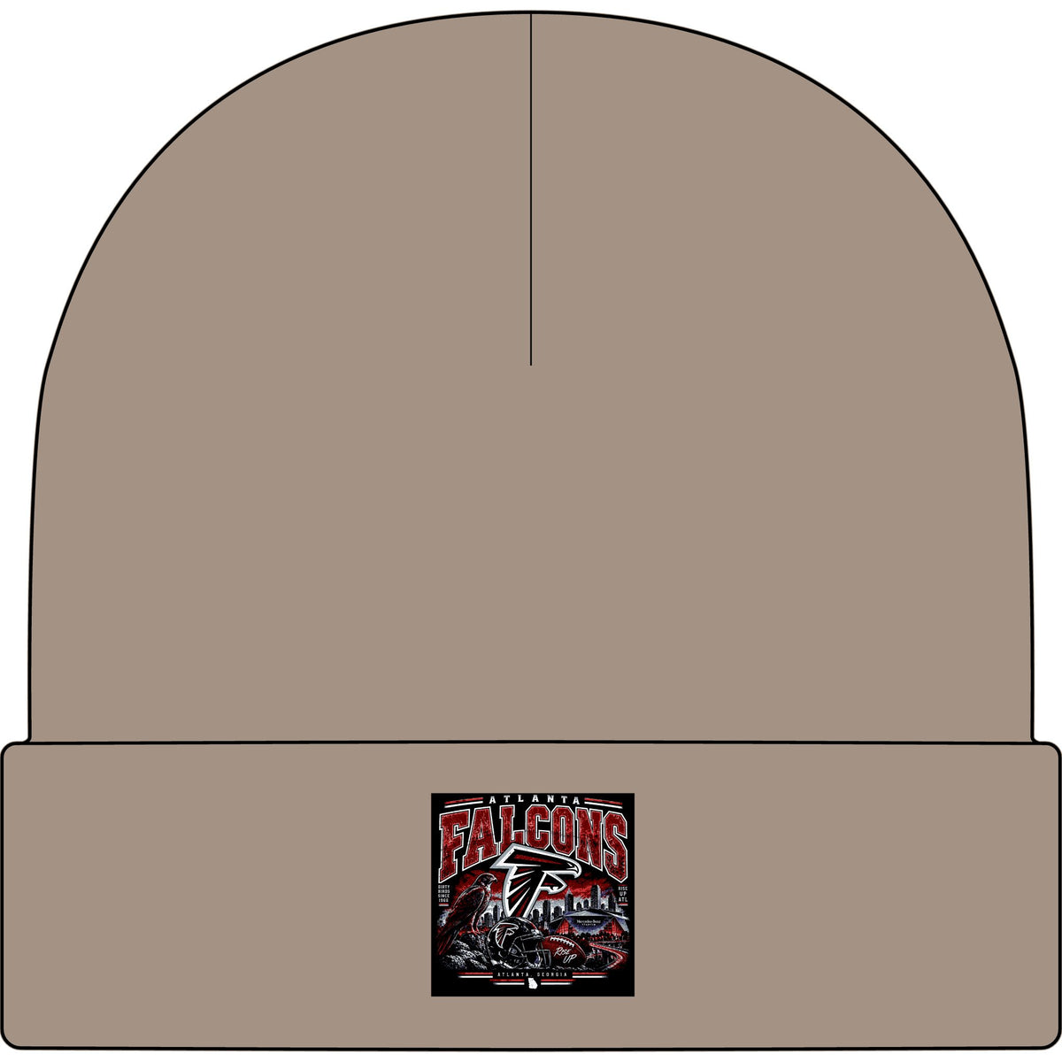 Atlanta Falcons Rise Up - AS Colour 1107 Cuff Beanie