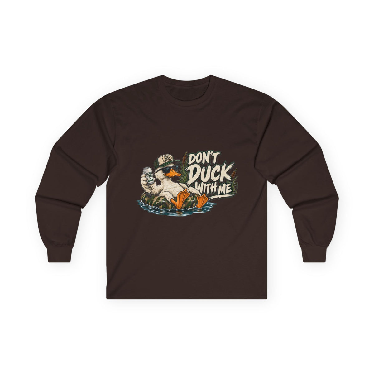 Duck With Me Camo - Unisex Ultra Cotton Long Sleeve Tee