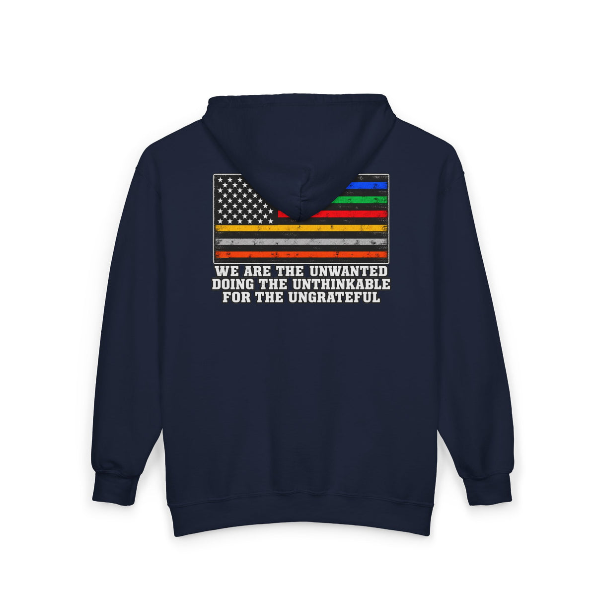 Unwanted, Unthinkable, Ungrateful - Full-Zip Hooded Sweatshirt