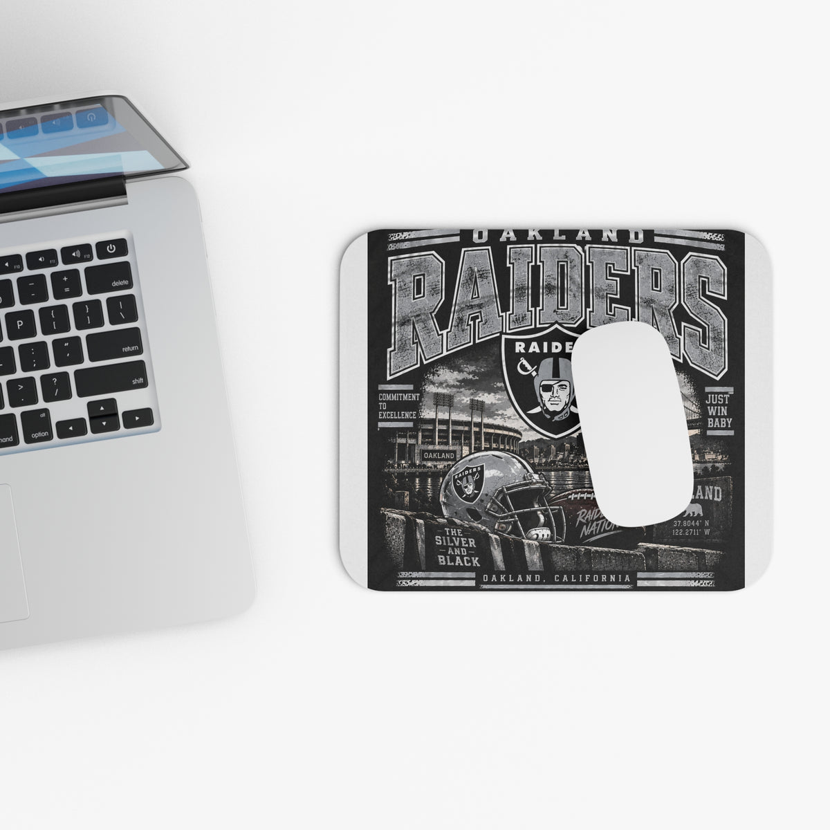 Oakland Raiders Black Heritage - Mouse Pad